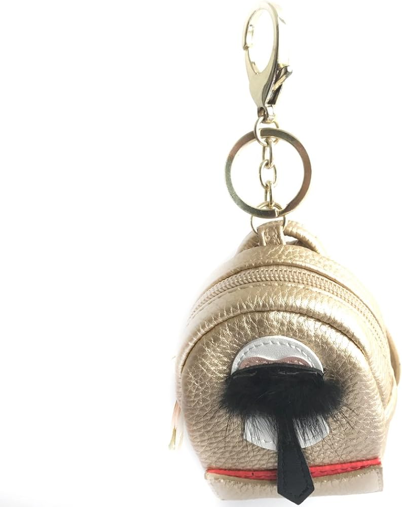Mini Backpack Keychains Bag bug Charm Leather Mini Purse