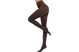 CozyWow Women's 80D Soft Opaque Tights, High Waist Solid Color Womens Tights with 30+ Colors