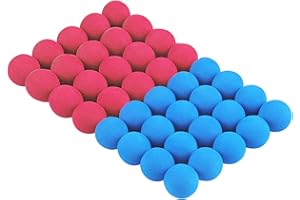 DX DA XIN Foam Balls 40 PCS for Air Popper Gun Blaster - Refill Bullets Toys, Foam Blasters Replacement Bullet, Launcher Extra Balls