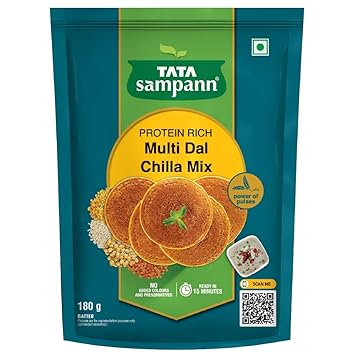 Tata Sampann Multidal Chilla Mix, 180g