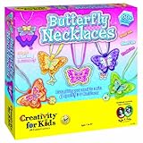 Creativity for Kids Butterfly Necklaces - Children's Jewelry Making Craft Kit - Makes 6 Necklaces (Toy)