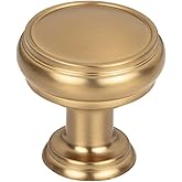 Top Knobs TK831 Serene 1-3/16 Inch Mushroom Cabinet Knob - Honey Bronze