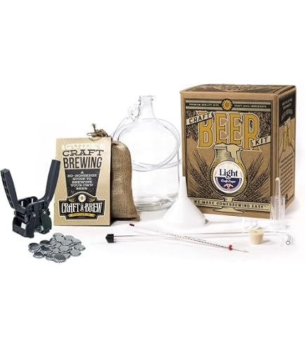 1 Gallon Brewing Equipment Craft A Brew Making Kit - Complete 1 Gallon ...