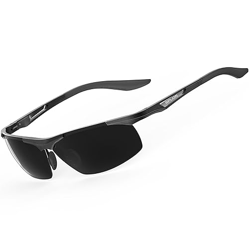 SIPLION Men's Sunglasses Polarized Sport Glasses for golf fishing