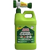 Home Armor Outdoor Cleaner+, 64 oz., Remove Stains from Mold, Mildew, Algae, Dirt and Grime for Visible Results in Seconds, No Scrubbing Required, Plant Safe When Used as Directed