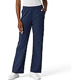 Wink NURTUR Scrubs for Women, Straight Leg Cargo Scrub Pant - Navy, XL