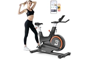 Magnetic Exercise Bike with 2 Seats - Bonvork Silent Belt Drive Stationary Bikes for Home with 40 LB Heavy Flywheel, Indoor Cycling Bike, Cycle Bike for Home Gym Workout Bike Training
