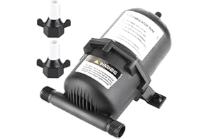 Crumye 0.75L Accumulator Tank Water Pump, Pre Pressurized Accumulator Tank Pressure Water Pump, Mini Internal Bladder Pump, 1