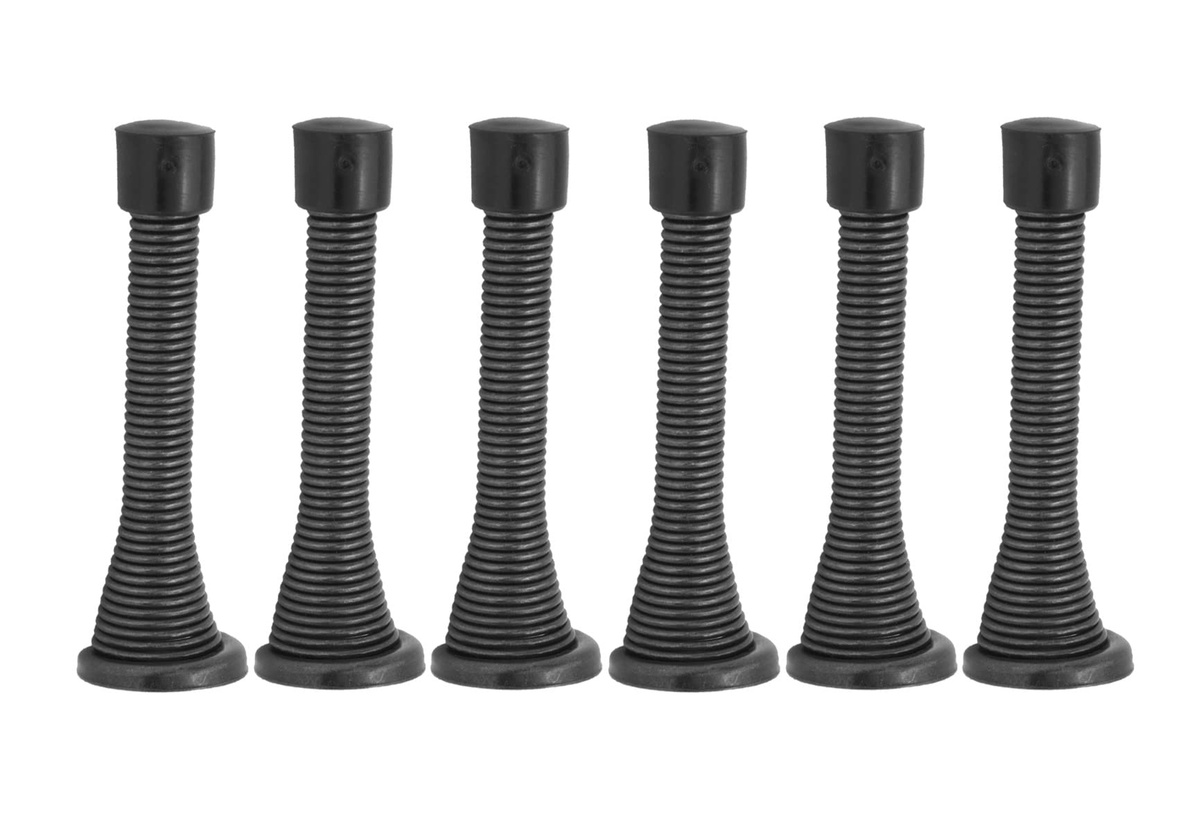 QCAA Solid Brass Surface Bolt, 3", Satin Nickel, 108 Pack, Made in Taiwan