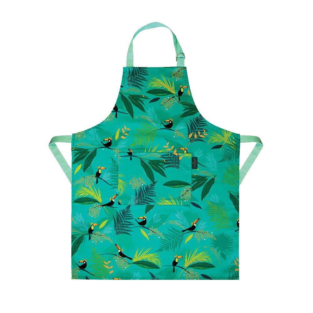 Sara Miller 295280Z Toucans Repeat Adult Apron in Presentation Box