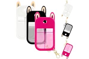 ZLSPTK Hand Sanitizer Spray Case Compatible with Touchland Silicone Case for Touchland 1 FL OZ/30 mL Keychain Accessory Gifts
