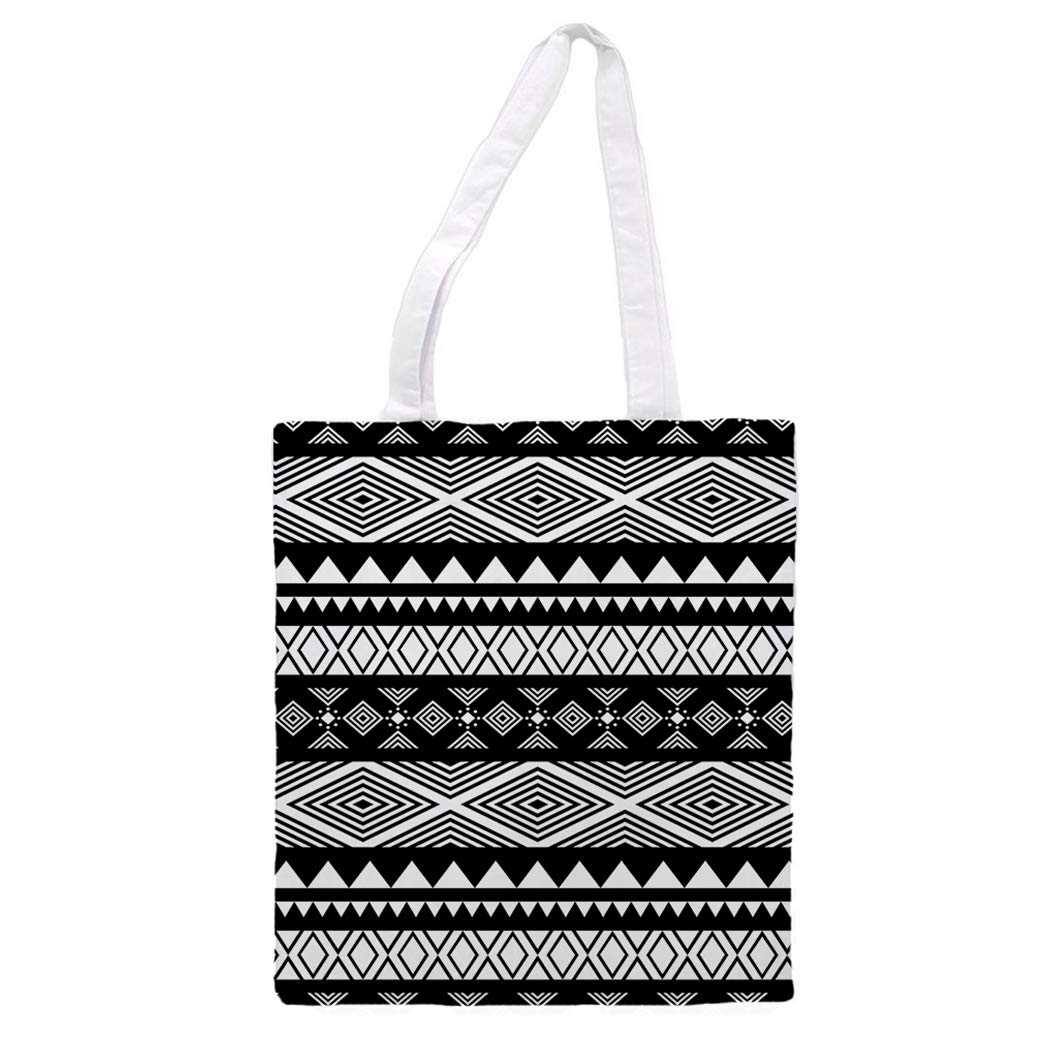 Nacnic Tote bag cloth ESTAMPADO HORIZONTAL ROMBOS. multipurpose shoulder strap