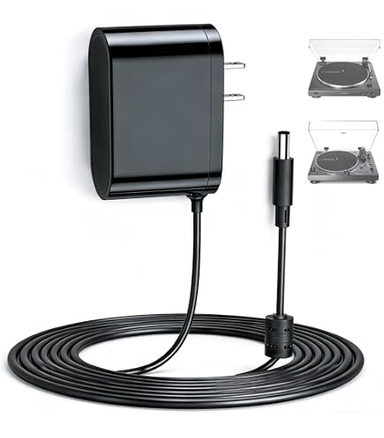 Amazon.com: 12V Adapter for Audio Technica Turntable Charger Power
