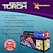 Xtreme Bright® Mini Pocket Torch - LED Keychain Flashlight (Includes 2 - Red & Blue)