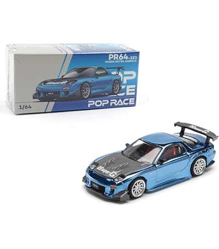 Amazon.com: HJ64 1/64 Mazda RX-7 (FD3S) TYPE RS-R / Rotary Engine
