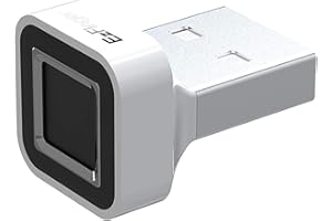 Octatco EzFinger Fingerprint USB Key for Windows 7, 8, 8.1 & 10, Windows Hello, File encryption, Folder Lock, Biometric Authentication