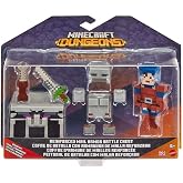 Mattel Minecraft Dungeons Battle Chest - Figure With Armor, Weapon & Accessories
