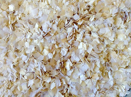 White Cream Ivory Wedding Confetti Biodegradable Eco Environmentally Friendly Tissue Paper Flower Basket Aisle Decorations Decor InsideMyNest (25 Handfuls)