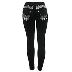 ladies white jeggings uk