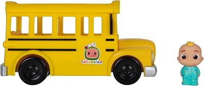 CoComelon Musical Yellow School Bus with JJ Figure Toy