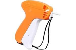 AKLOSIPY Clothing Tagging Kit with 1000 Barbs & 5 - Ergonomic Tag Attacher for Retail, Warehouse & Garage Sale Use
