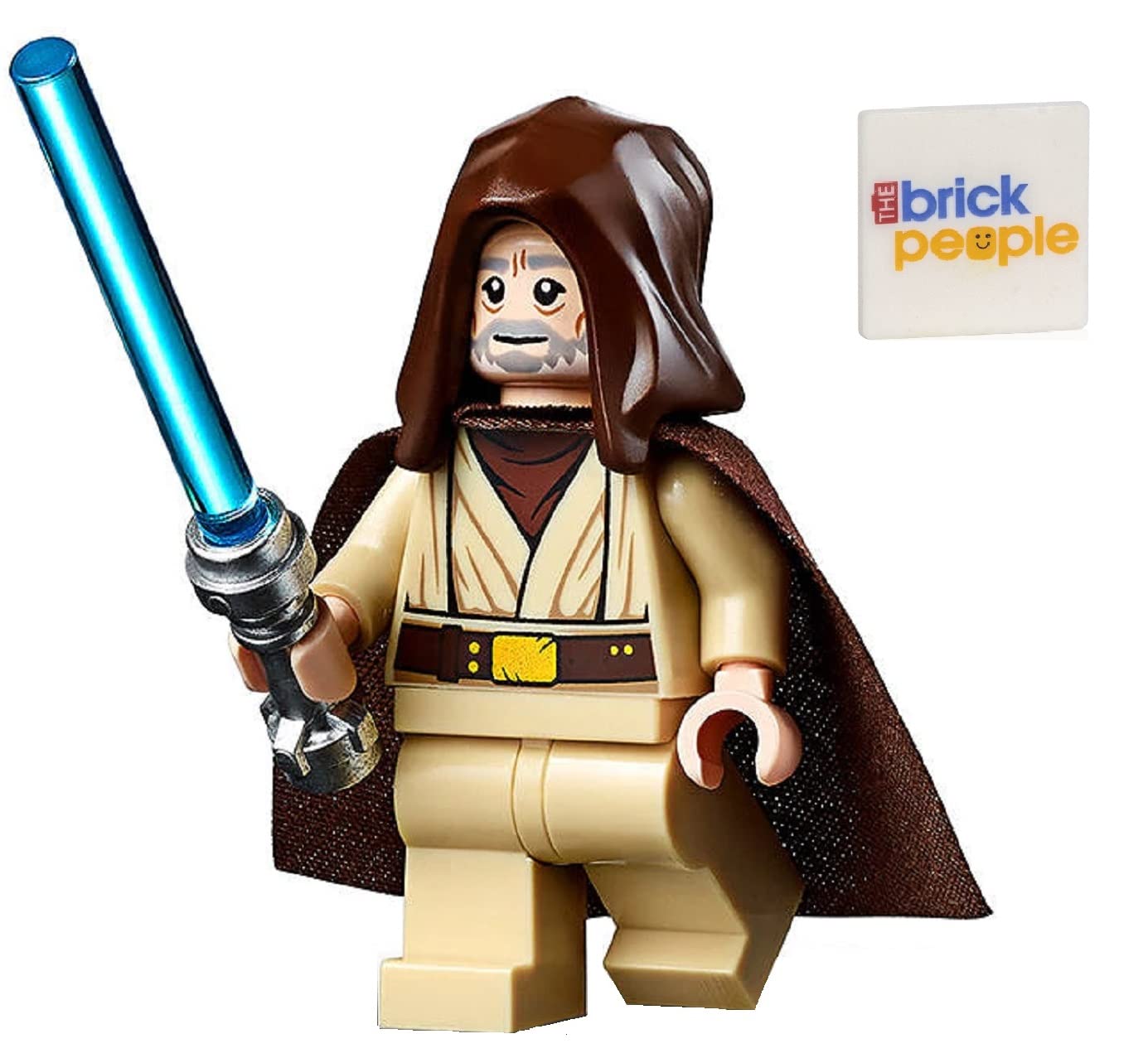 LEGO Star Wars OBI Wan Kenobi Minifigure (Old with Hood)