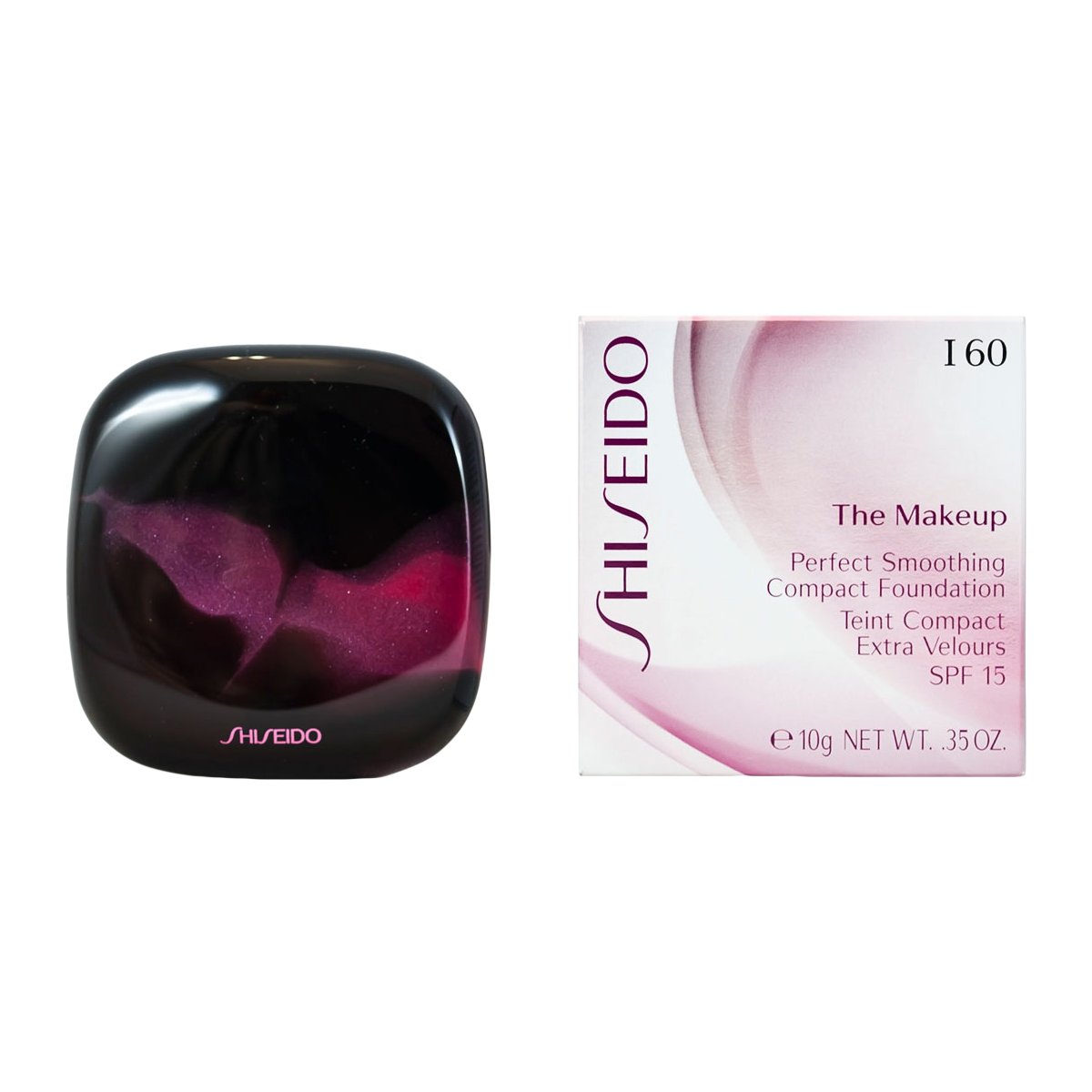 Shiseido the make up Perfect smoothing compact foundatio 10g shade: i60 Natural deep ivory (729238537125)