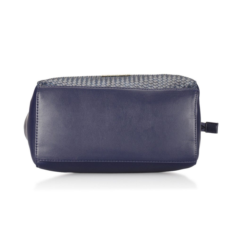 caprese women's satchel (navy)