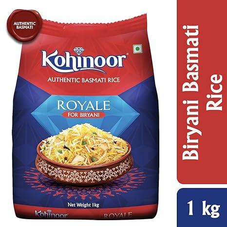 Kohinoor Royale Biryani Basmati Rice, 1kg