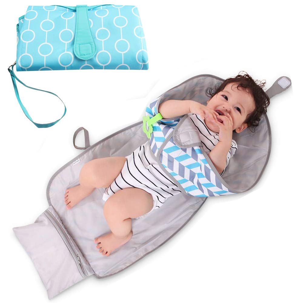 NUTK Baby Portable Hands Changing Pad, Diaper Clutch