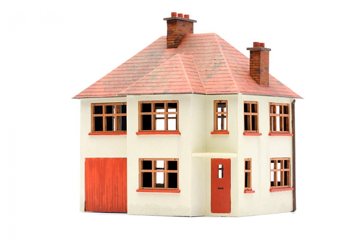 Dapol Model Railway Detached House Plastic Kit - OO Gauge 1/76