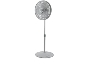 Lasko Oscillating Pedestal Stand Fan, 3-Speeds, Adjustable Height, Tilt Back Fan Head for Indoor, Bedroom, Living Room, Home Office, Dorm Use, 16 Inch, Gray, 2526