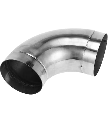 Aazon.co: Cotonlake OD 3 Inch 45 Degree SS304 Stainless Steel Bend Tube Exhaust Elbow Pipe for