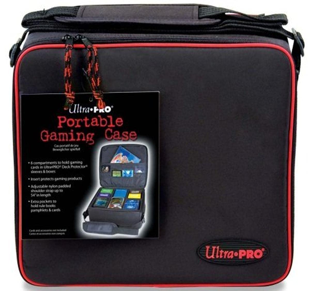 Ultra Pro Zippered Gaming Case with Corrugated Insert