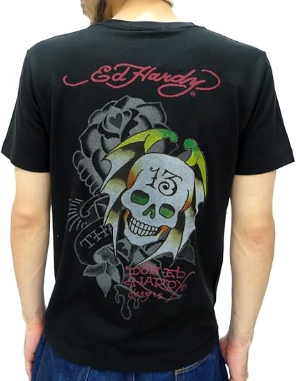 Amazon Co Jp エドハーディー Ed Hardy Tシャツ メンズ ブランド 半袖 ロゴ バックプリント ドクロ13 2color L ブラック 服 ファッション小物 Amazon Co Jp エドハーディー Ed Hardy Tシャツ メンズ ブランド 半袖 ロゴ バックプリント ドクロ13 2color L ブラック 服 ファッション小物
