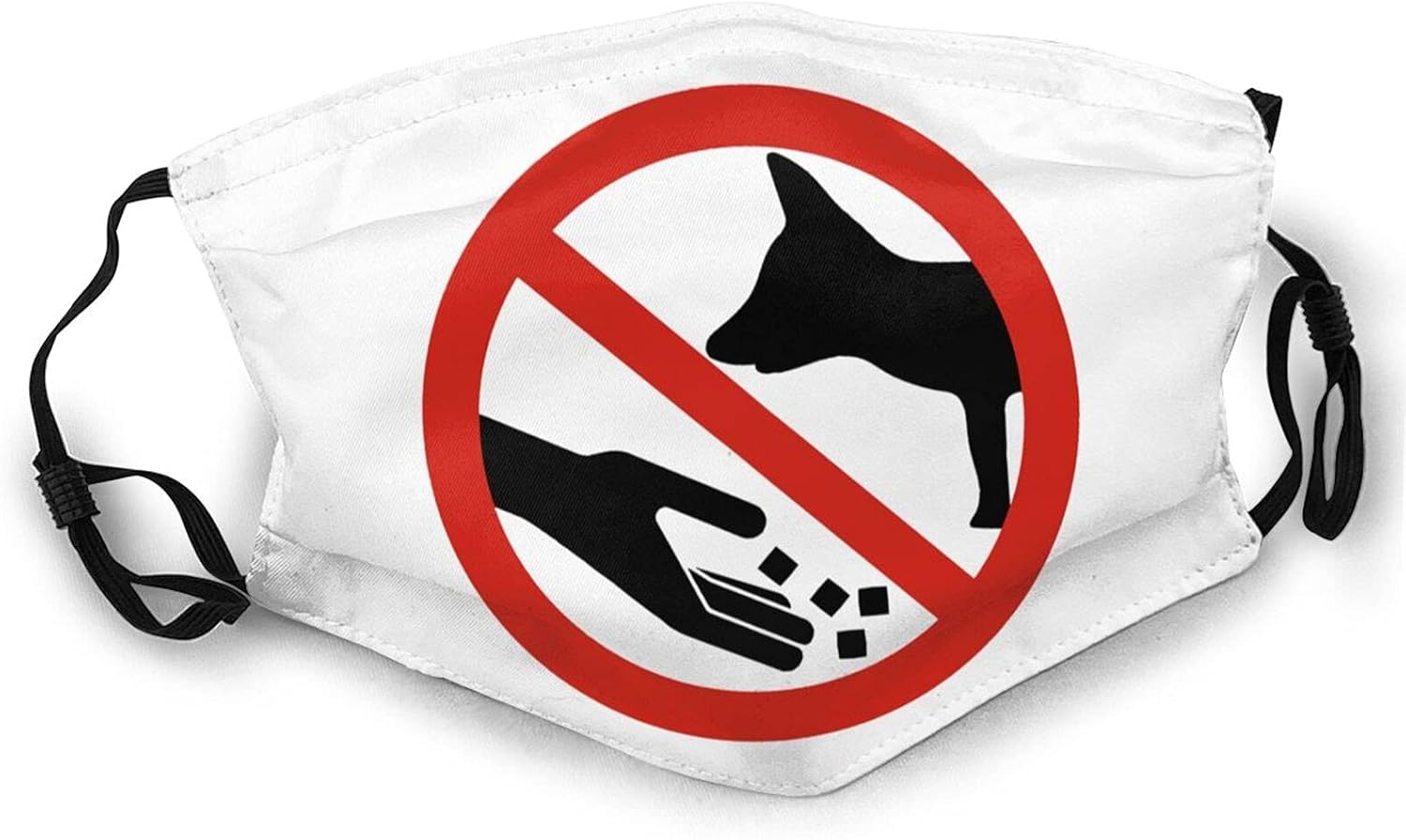 Please don't throw food in randomReusable washable face mask, windproof