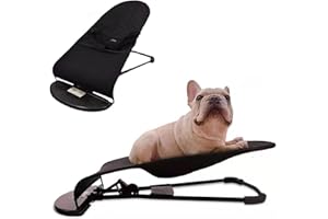 CAPT.SNOOZE Dog Rocking Chair| Portable Cat&Dog House| Spring Summer Dog Bed Cat Sofa Foldable Kennel| Rocking Bed Load Capac