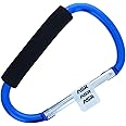 7 Inch Jumbo Aluminum Carabiner Hiking Cushion Grip (6 Colors)