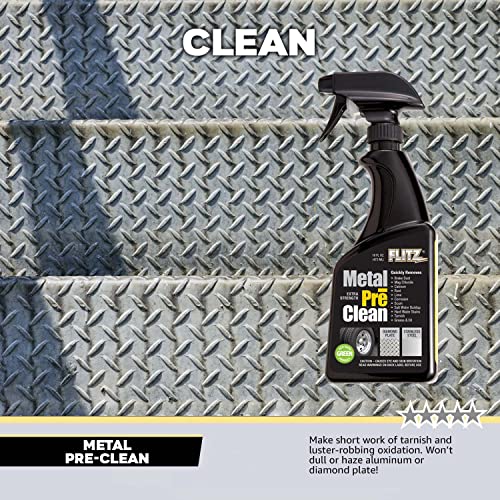 Flitz Industrial Strength Metal Pre Clean To Remove Corrosion, Rust