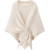 HYMIC Women Pashmina Shawl Wraps Knitted Shawls and Wraps Cardigan Cape Wool Cashmere Shoulder Top Sweater Shawl Scarf