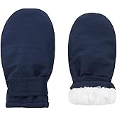 American Trends Lined Fleece Toddler Mittens Winter Warm Gloves Child Ski Waterproof Snow Baby Mittens for Boys Girls