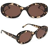 DIFF Lainey | Designer Oval Sunglasses for Women | UV400 Protection