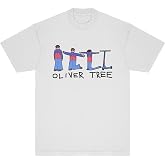 WEA Unisex Adult Oliver Tree Scooter Morph T-Shirt