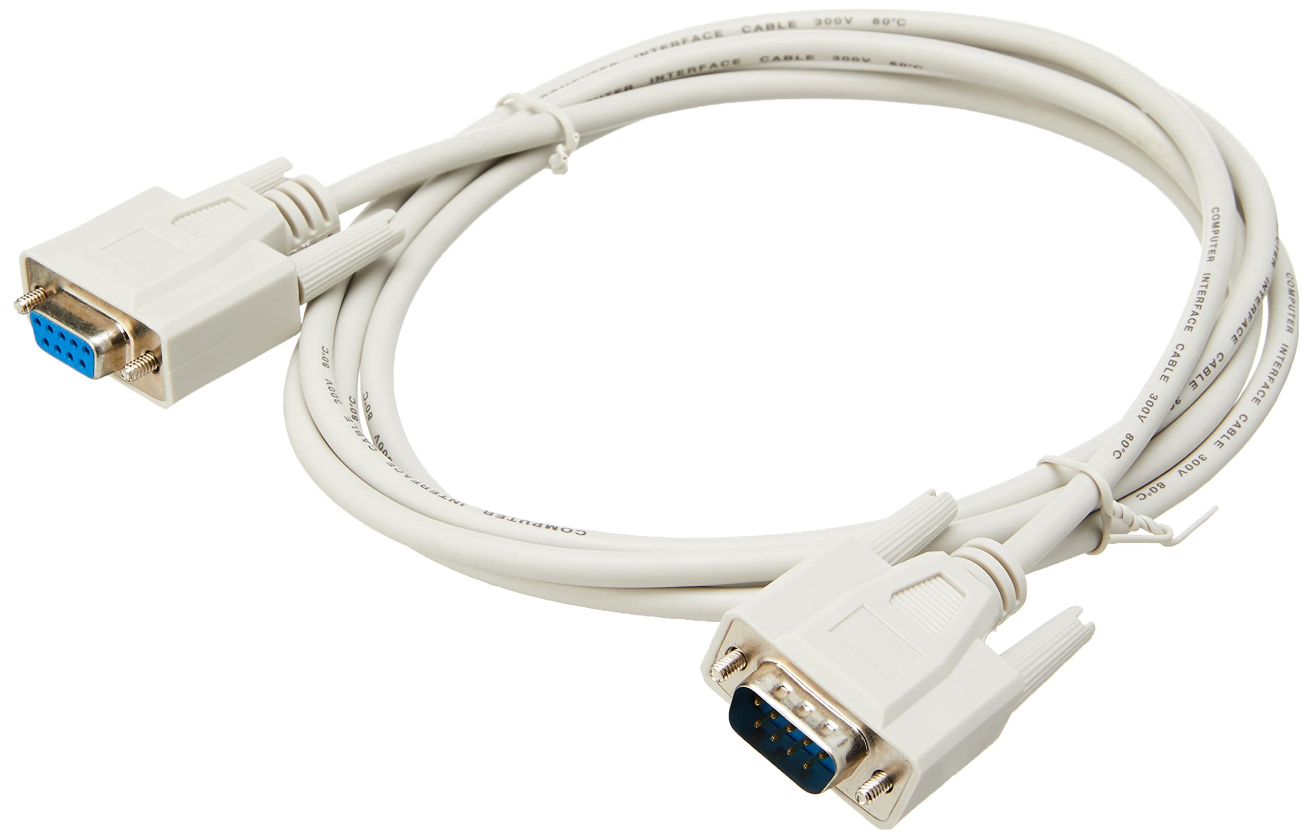 PRO SIGNAL PS11242 9 Pin D-Sub (DB9) Male to Female Lead, 2m