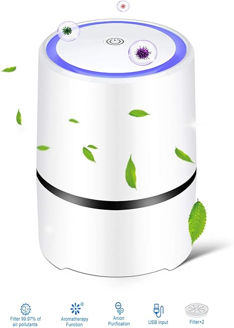 Luftreiniger Wohnung 2020 New Air Purifier True Hepa Filter Luftreiniger Fur Raucher Zu Hause Pollen Und Haustierhaar Perfekt Fur Staub Haustierallergene Raucherzimmer Apartment Und Schlafzimmer Amazon De Baumarkt