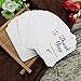G2PLUS Thank You Tags, 100PCS Thank You for Celebrating with Us Tags, Hollow Heart Hang Tag, White Paper Gift Tags with String for Gift Wrapping, DIY Arts & Crafts, Wedding Party Favors