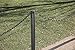 US Weight ChainBoss Black Stanchion With 10' of Black Plastic Chain – Fillable Base