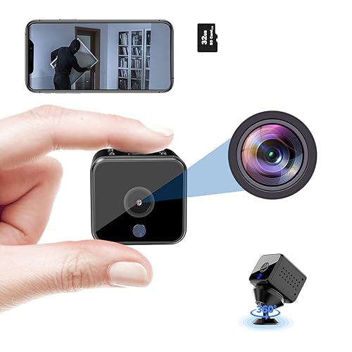 Hidden Camera Spy Camera Mini Wireless Camera with Audio 1080P