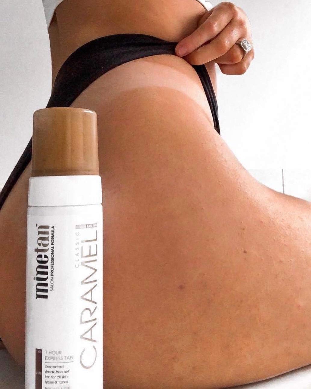 MINETAN BODY.SKIN Medium Fake Tan Mousse, Caramel, 200 ml (Pack of 1) - Image 4