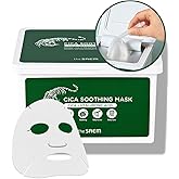 THESAEM Cica Soothing Mask 30ea - Daily Calming Facial Mask Sheet - Centella Asiatica, Hyaluronic Acid, and Panthenol - Moisturizing Essence with Vegan Sheet - Korean Skincare